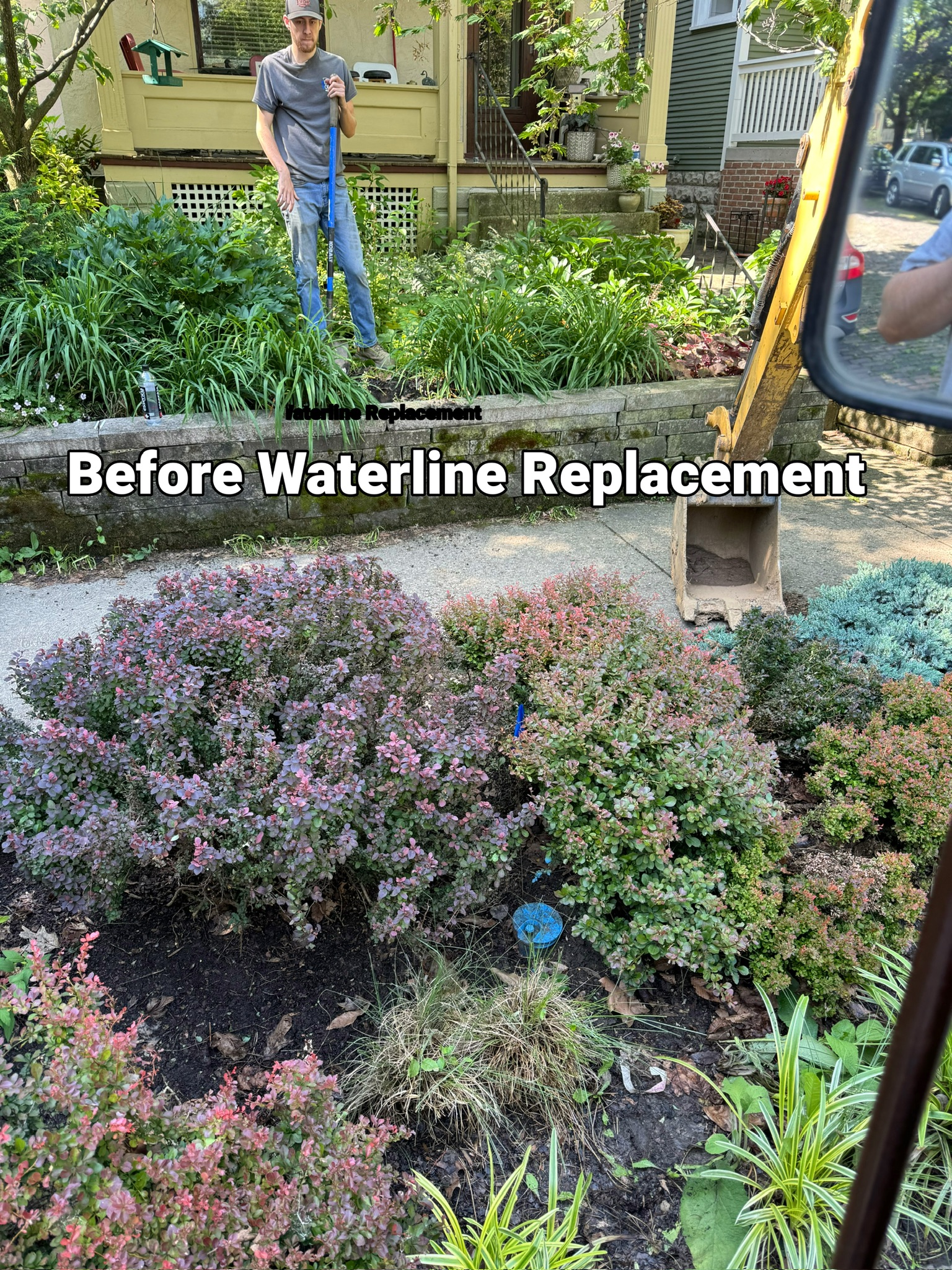 Before Waterline Replacement